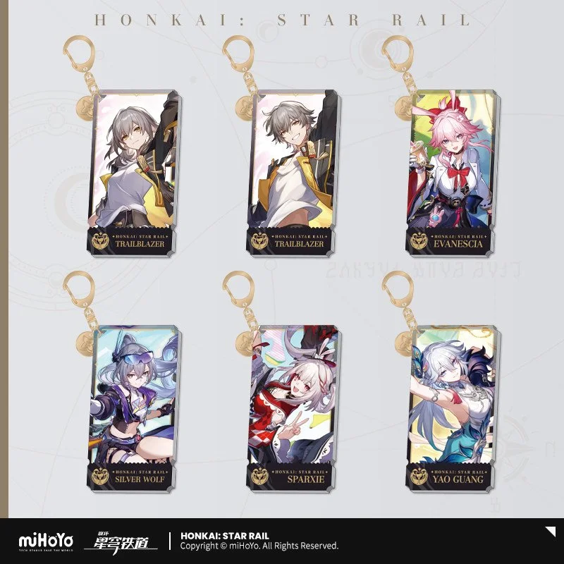 Honkai: Star Rail Official Art Series Acrylic Keychain: The Elation