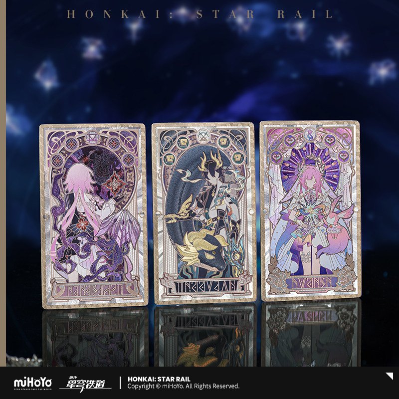 *Preorder* Honkai: Star Rail As I've Written Series Refractive Card Blindbox (13 designs): Single Pull