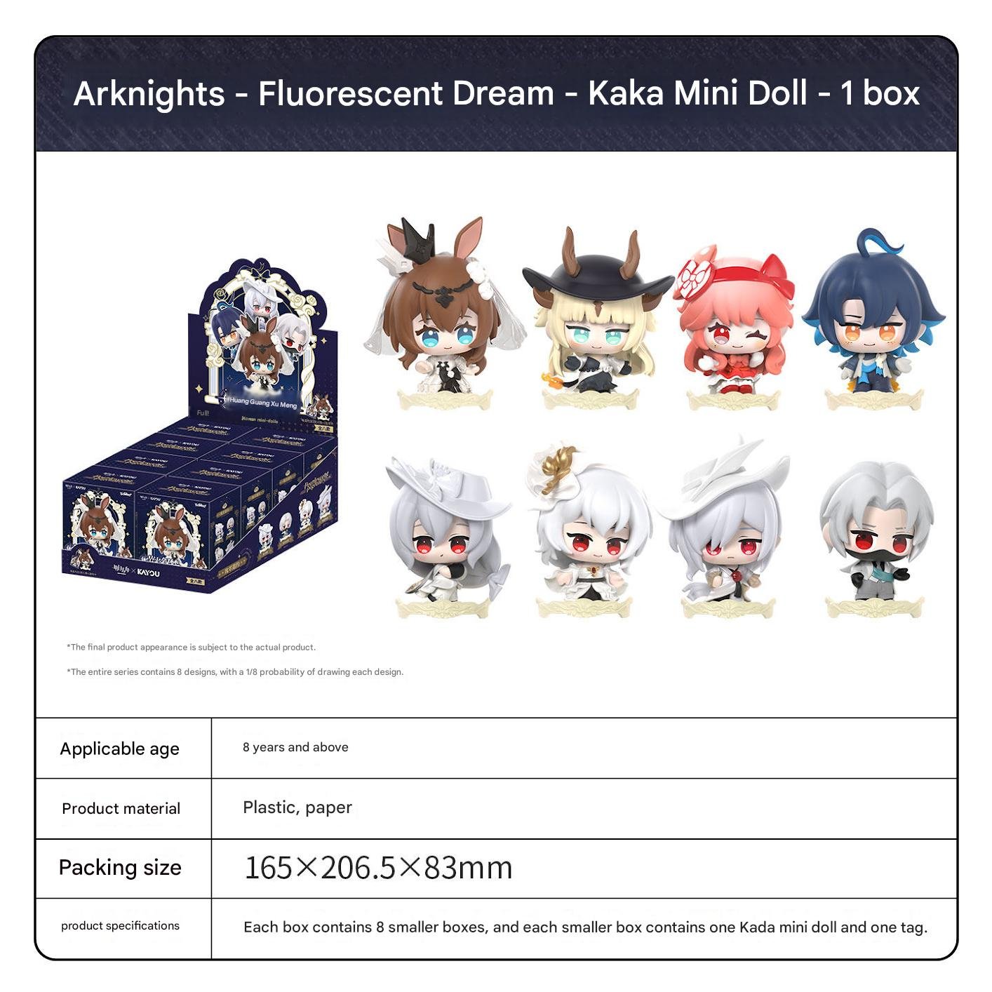 Arknights Beach Party Figurine Blindbox Vol. 2 — Animon Official