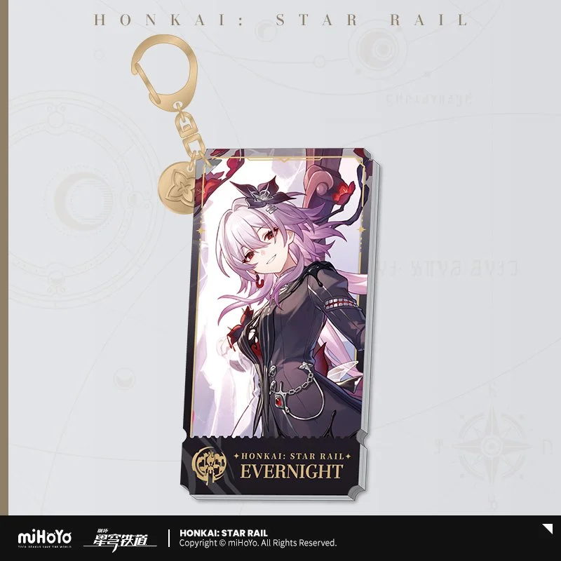 *Preorder* Honkai: Star Rail Official Art Series Acrylic Keychain The Remembrance: Evernight