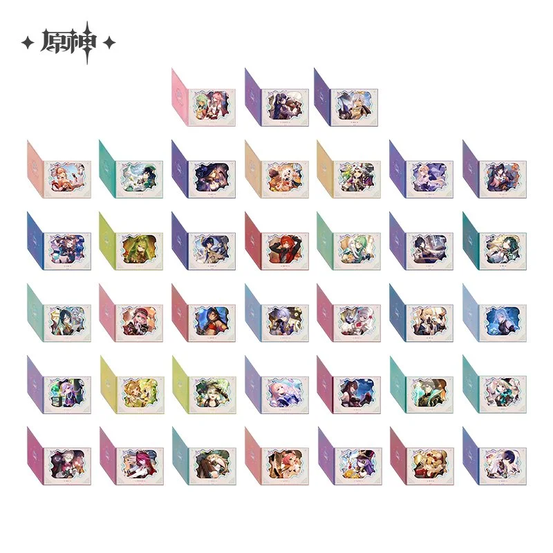 *Preorder* Genshin Impact Day of Destiny Series Character Shikishi Board: 2025 Ver. Vol 2.0