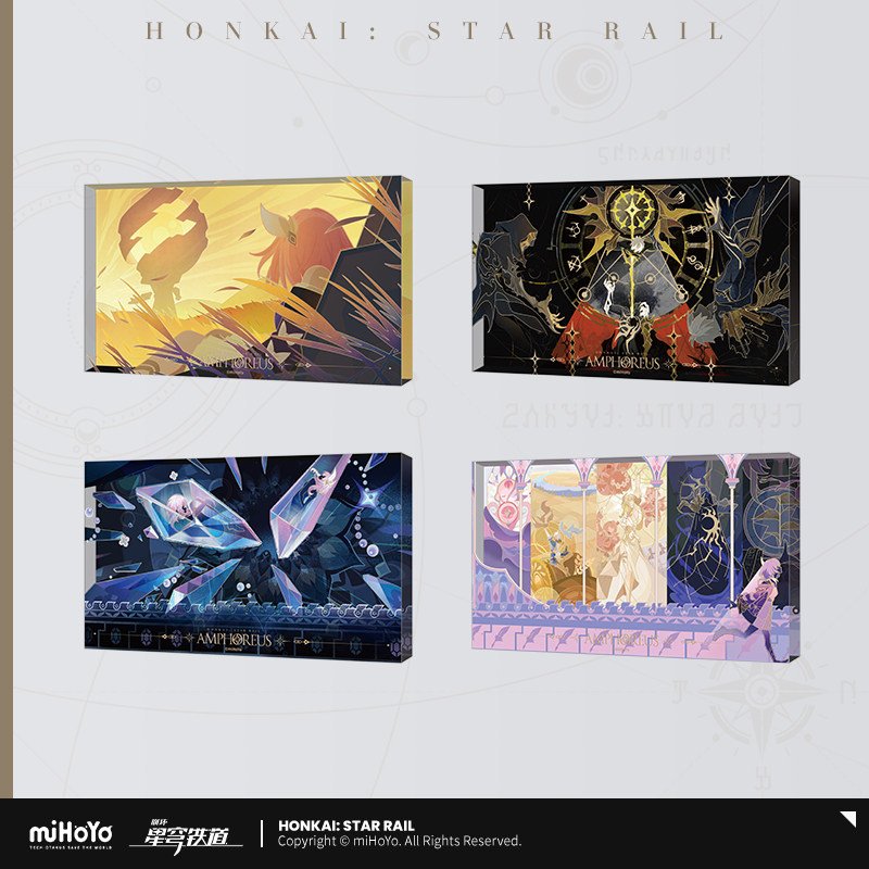 *Preorder* Honkai: Star Rail The First Flame-Chase Journey (Fragment) Series Acrylic Display Block Vol 2.0
