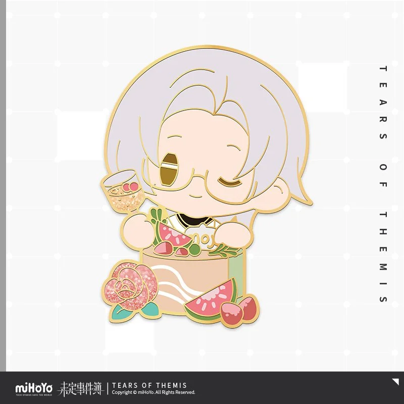*Preorder* Tears of Themis Stellis Heartbeat Series Vyn Birthday Enamel Pin