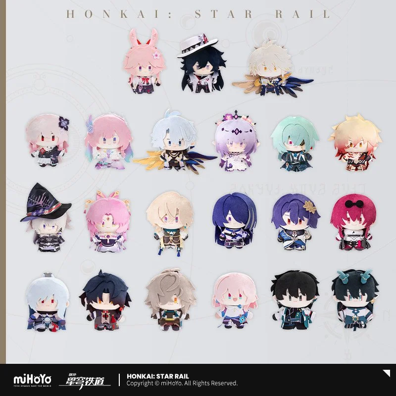 Honkai: Star Rail Chibi Plush Series Doll Toy