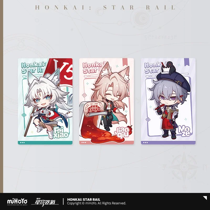 *Preorder* Honkai: Star Rail Express A Shared Taste Series Chibi Laser Card