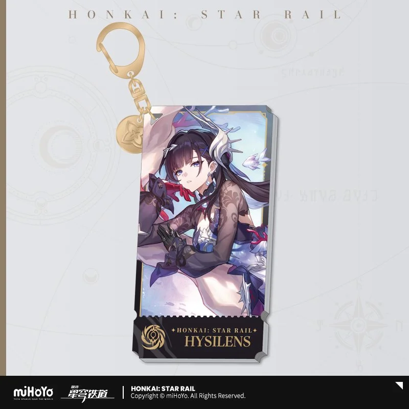 *Preorder* Honkai: Star Rail Official Art Series Acrylic Keychain: The Nihility: Hysilens