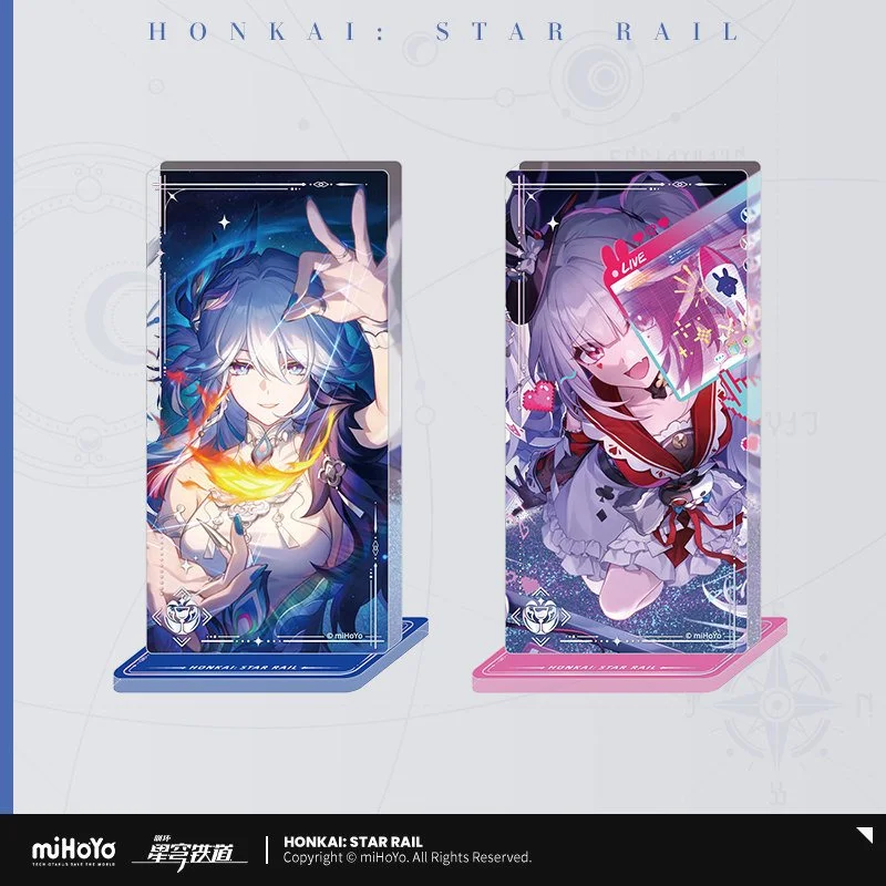 *Preorder* Honkai: Star Rail Light Cone Series Acrylic Quicksand Display Block Standee