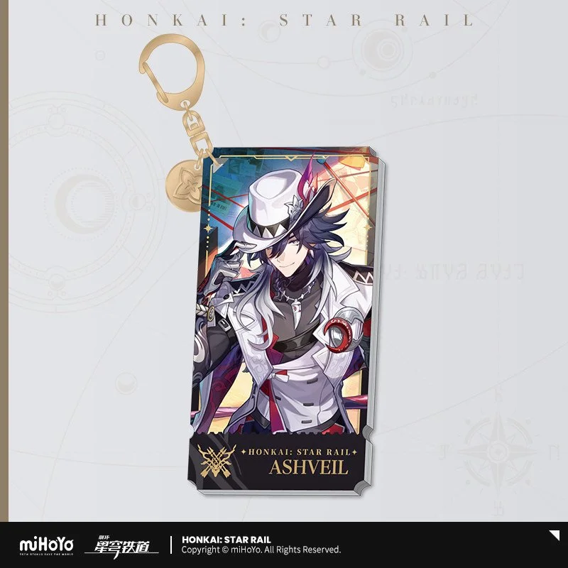 *Preorder* Honkai: Star Rail Official Art Series Acrylic Keychain: The Hunt: Ashveil