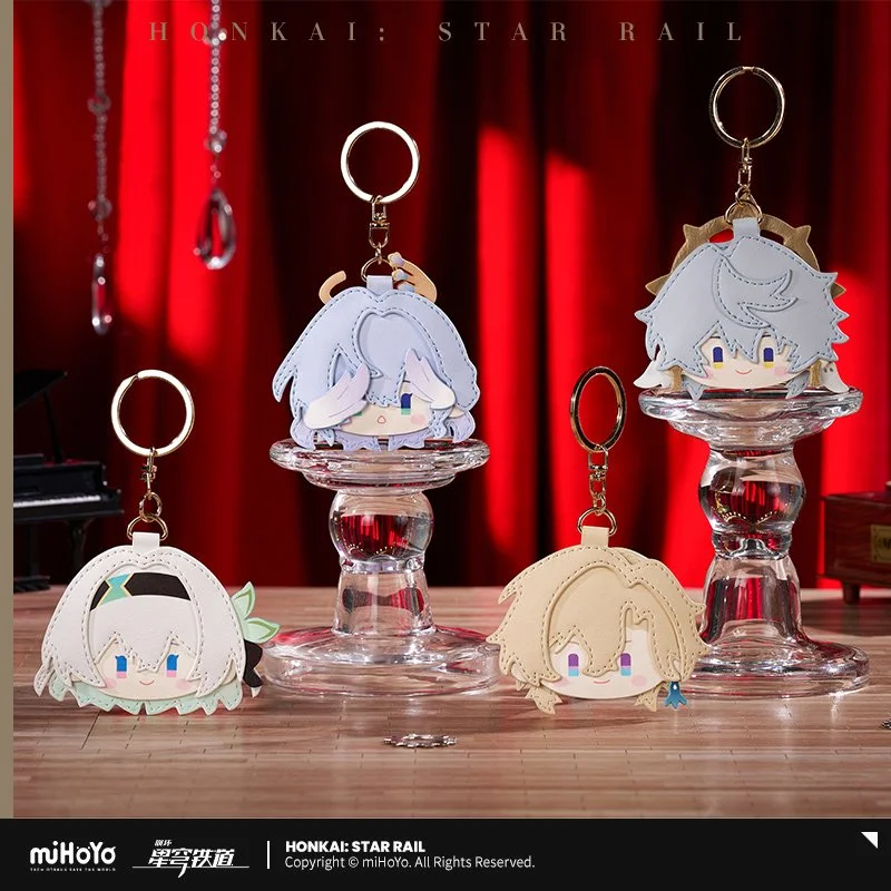 *Preorder* Honkai: Star Rail Chibi Plush Series PU Leather Keychain Vol 2.0