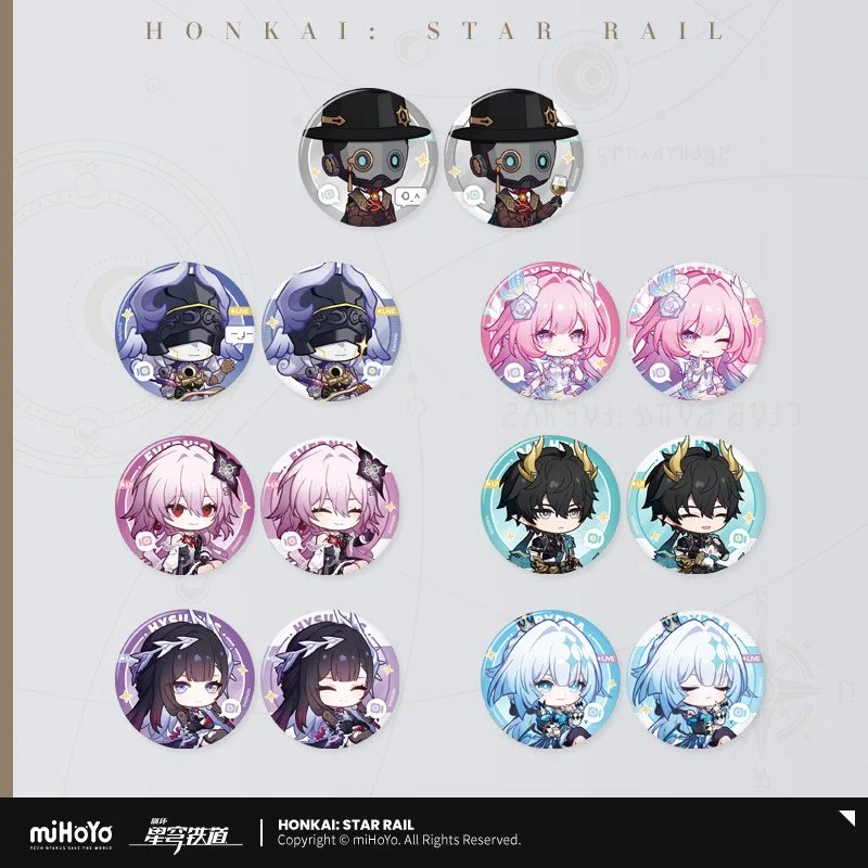 *Preorder* Honkai: Star Rail Owlbert's Reception Room Series Metal Pin Set Vol 6.0