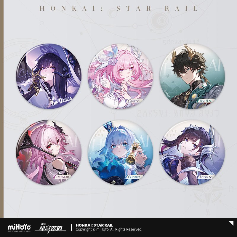 *Preorder* Honkai: Star Rail Interstellar Travel Series Metal Pin Vol 7.0