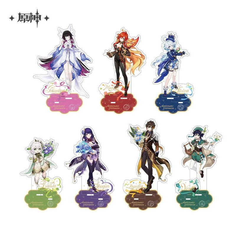 *Preorder* Genshin Impact Anniversary Celebration Series Acrylic Standee