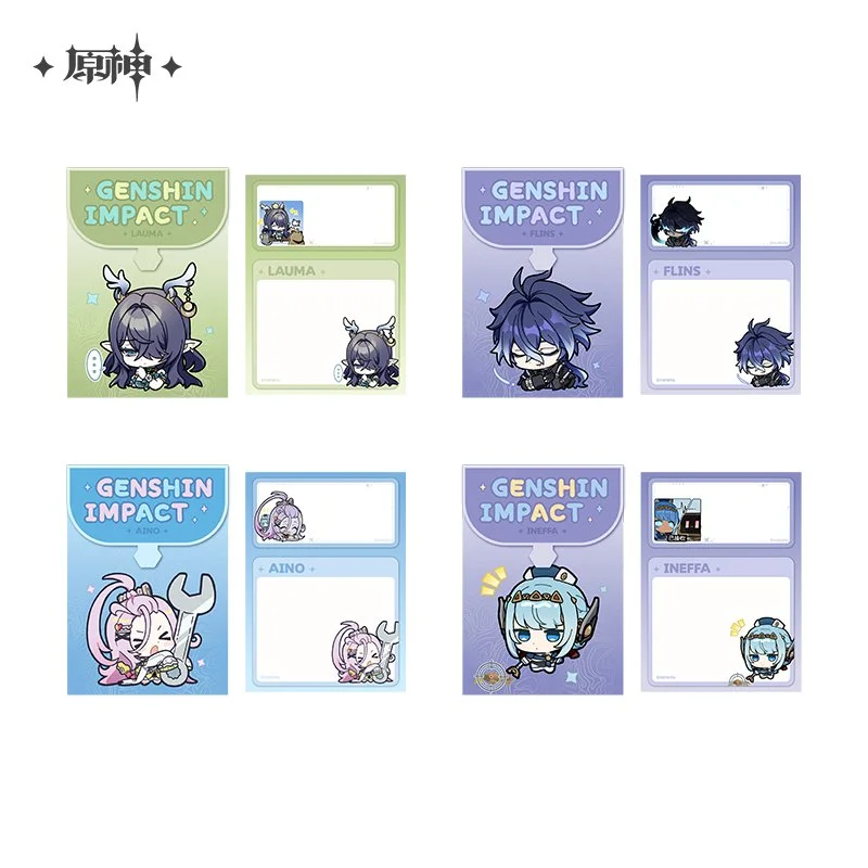 *Preorder* Genshin Impact Chibi Emoji Series Sticky Note: Nod-krai