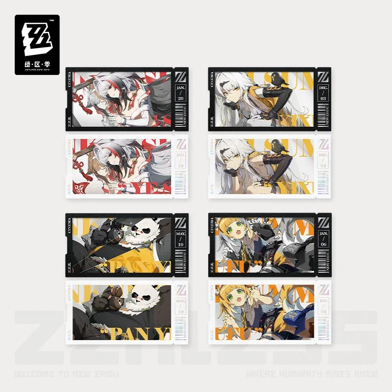 Zenless Zone Zero Mindscape Cinema Series Collection Card Set: Yunkui Summit