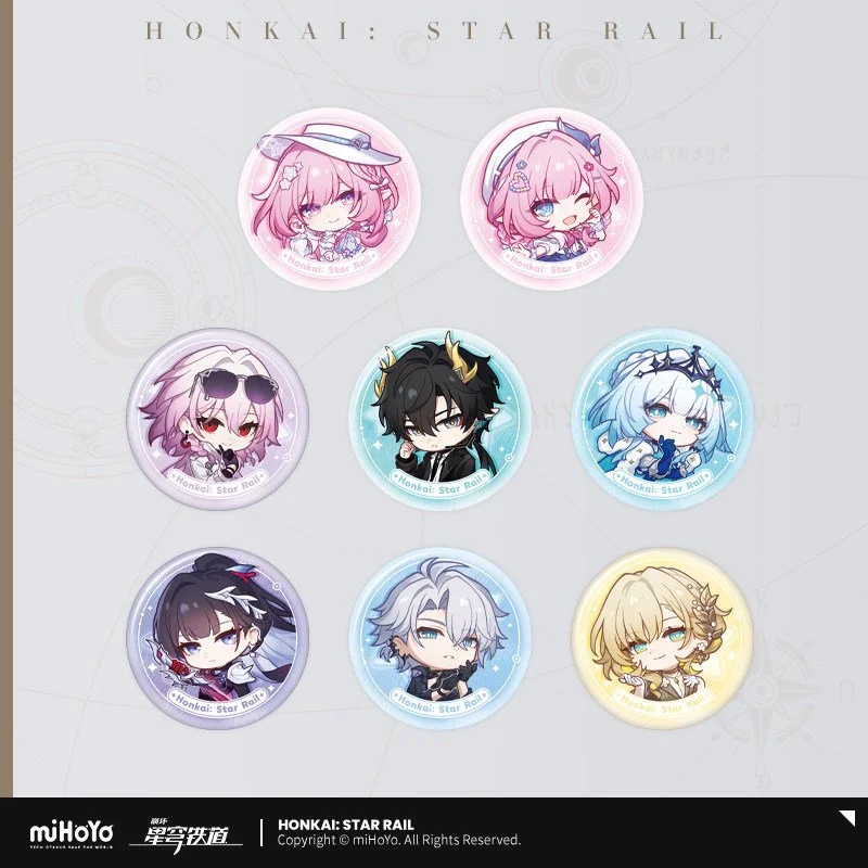 *Preorder* Honkai: Star Rail Nameless Honor Series Metal Pin Vol 4.0
