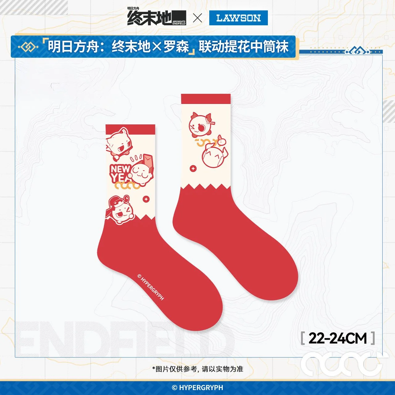 *Preorder* Arknights: Endfield x Lawson Socks