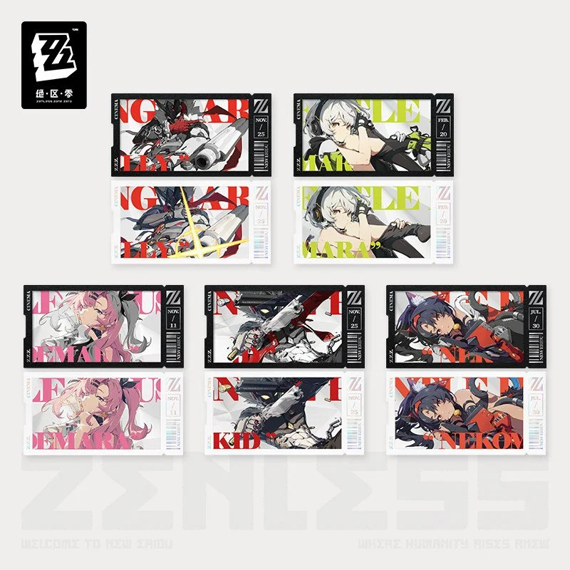 Zenless Zone Zero Mindscape Cinema Series Collection Card Set: Cunning Hares AKA Gentle House