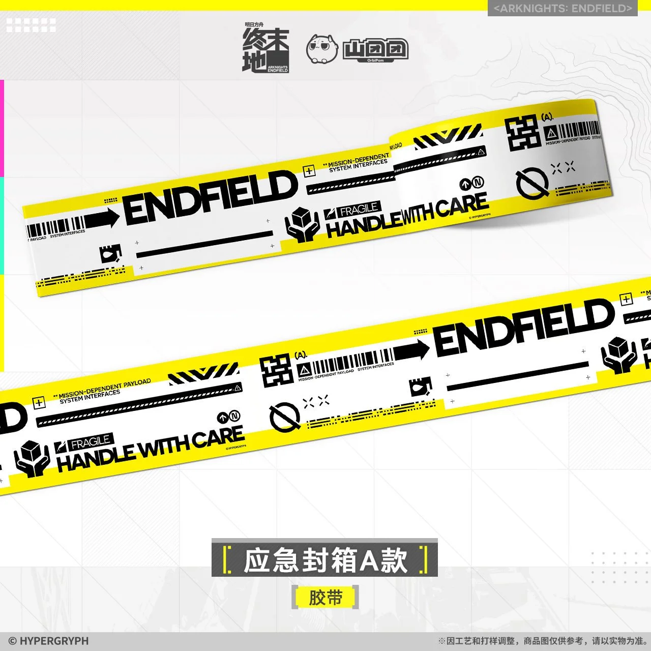*Preorder* Arknights: Endfield Emergency Kit Series Washi Tape Ver. A