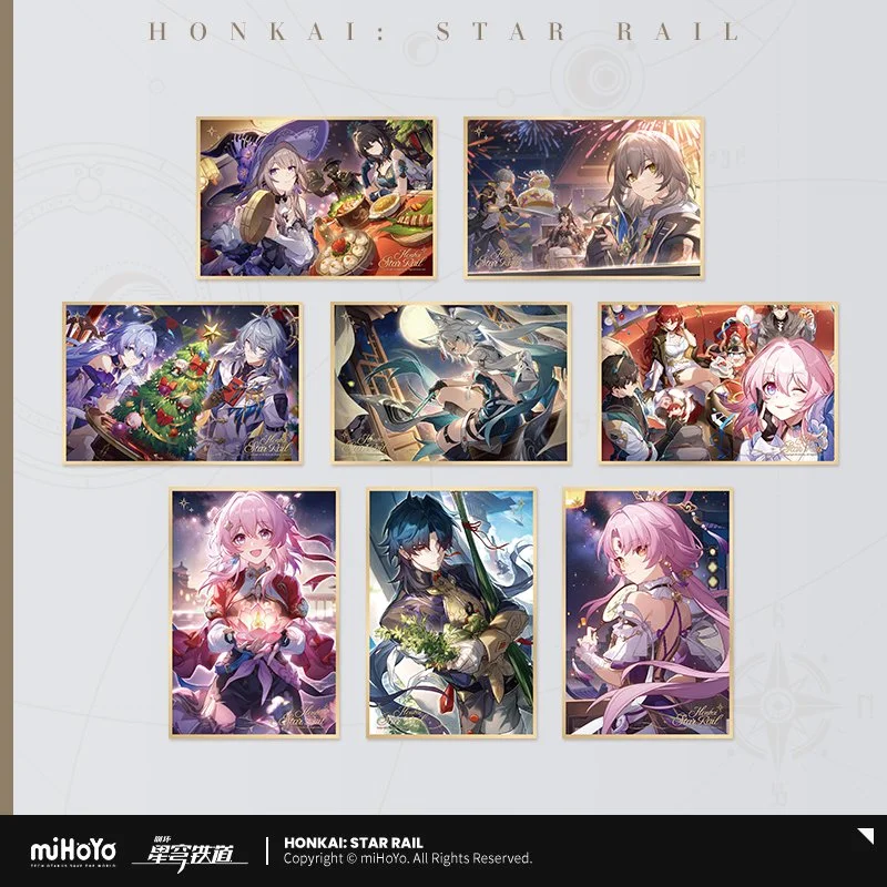 *Preorder* Honkai: Star Rail Stellar Sea Celebration Series PET Shikishi Board