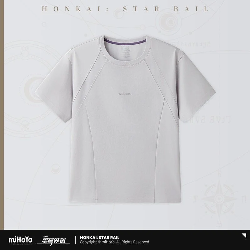 *Preorder* Honkai: Star Rail Castorice Theme Impression Series T Shirt: Light Grey