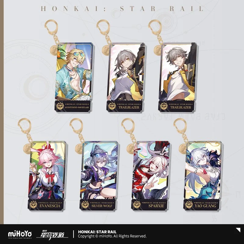 Honkai: Star Rail Official Art Series Acrylic Keychain: The Elation