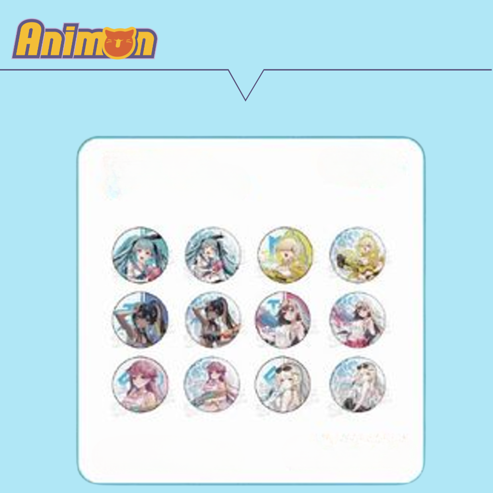 Goddess of Victory: Nikke x Loft Swimsuit Series Character Pin Badge Blindbox: Single Pull (JP)