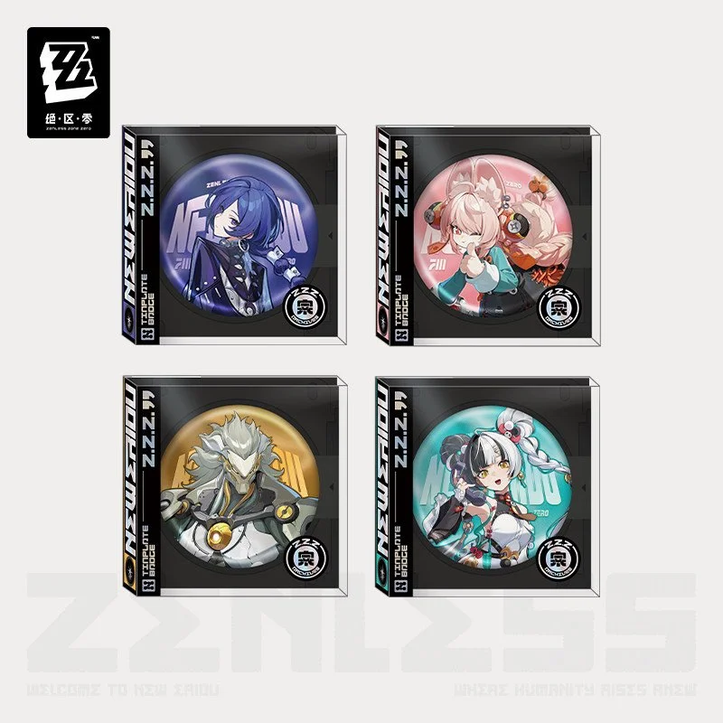 Zenless Zone Zero Official Art Series Metal Pin: Krampus Compliance Authority