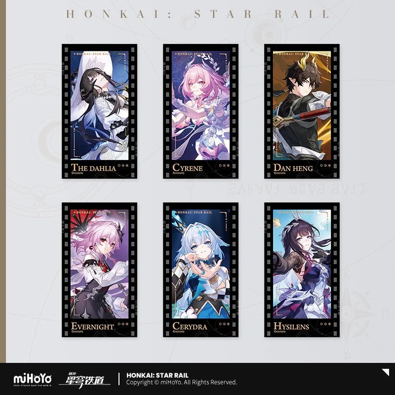 *Preorder* Honkai: Star Rail All Stars Invite Series Traditional Film-look Character Card Vol 7.0