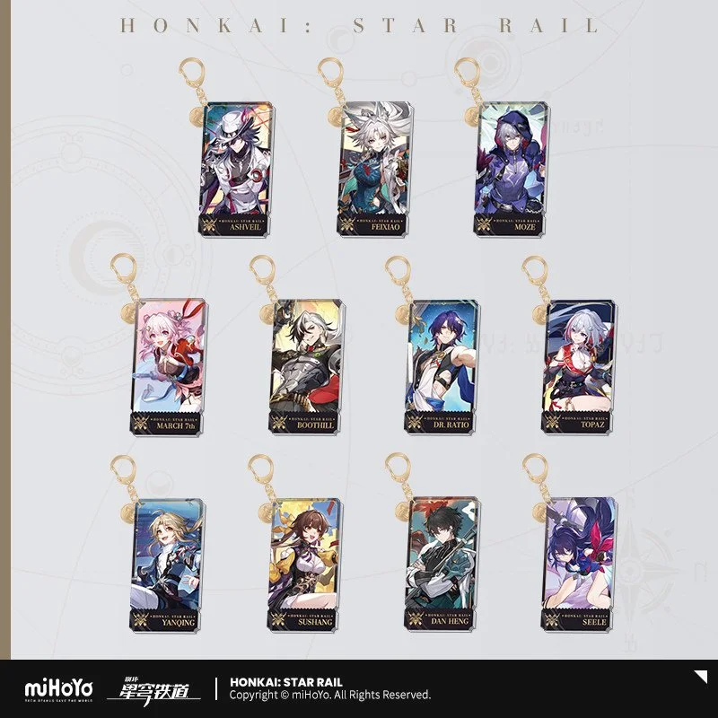 Honkai: Star Rail Official Art Series Acrylic Keychain: The Hunt
