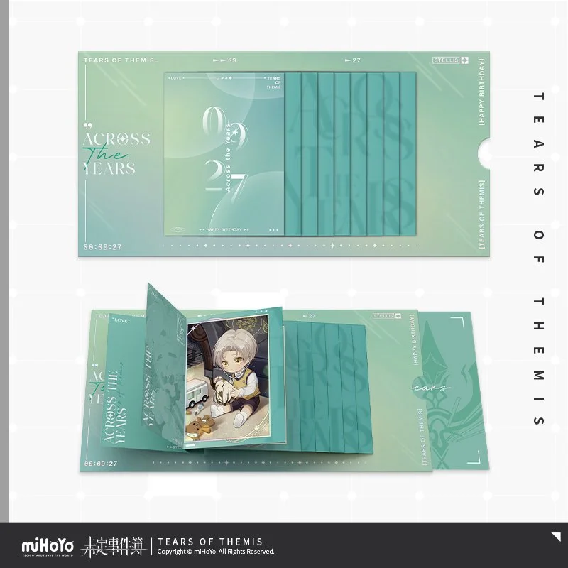 *Preorder* Tears of Themis Stellis Heartbeat Series Vyn Birthday Across the Years Card