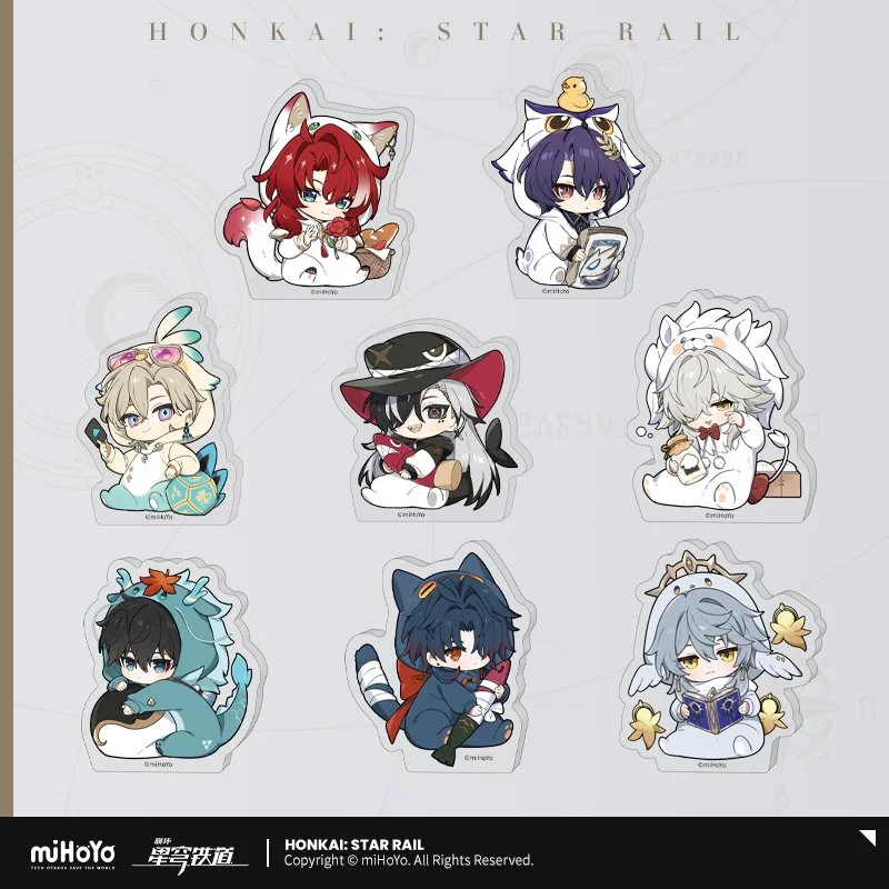 *Preorder* Honkai: Star Rail Boy's Dormitory Series Acrylic Mini Standee Vol 2.0