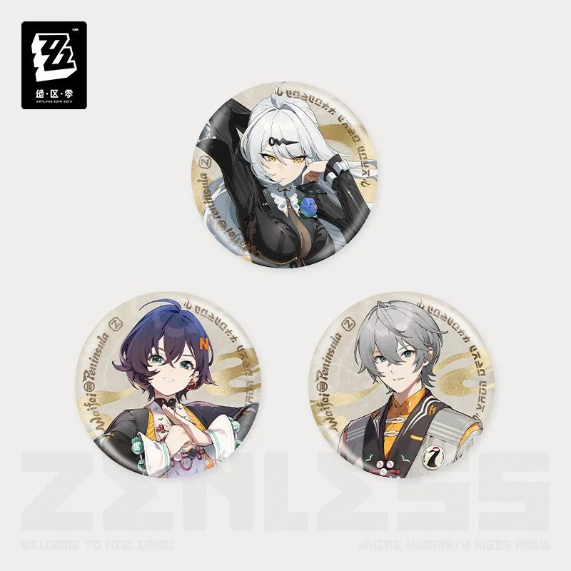 *Preorder* Zenless Zone Zero The New Eridu Fashion Series Metal Pin Vol 2.0
