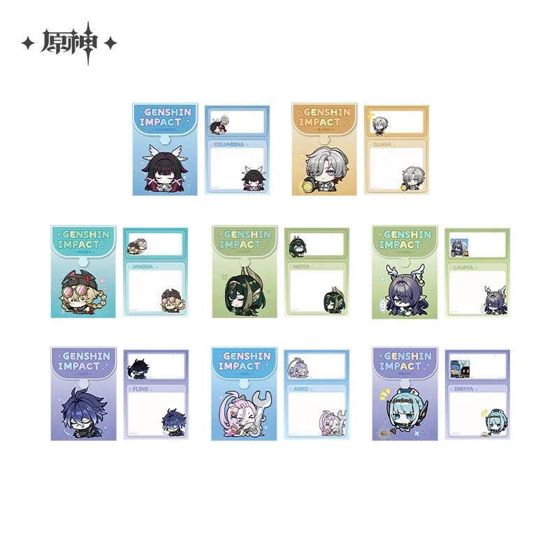 Genshin Impact Chibi Emoji Series Sticky Note: Nod-krai