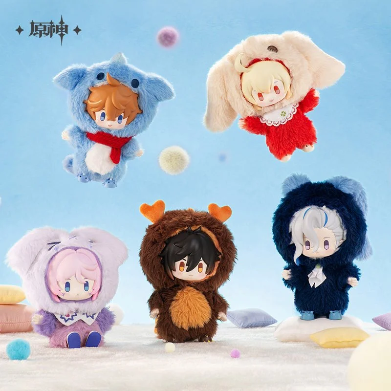 Preorder* Genshin Impact Winter Nesting Series Plush Keychain