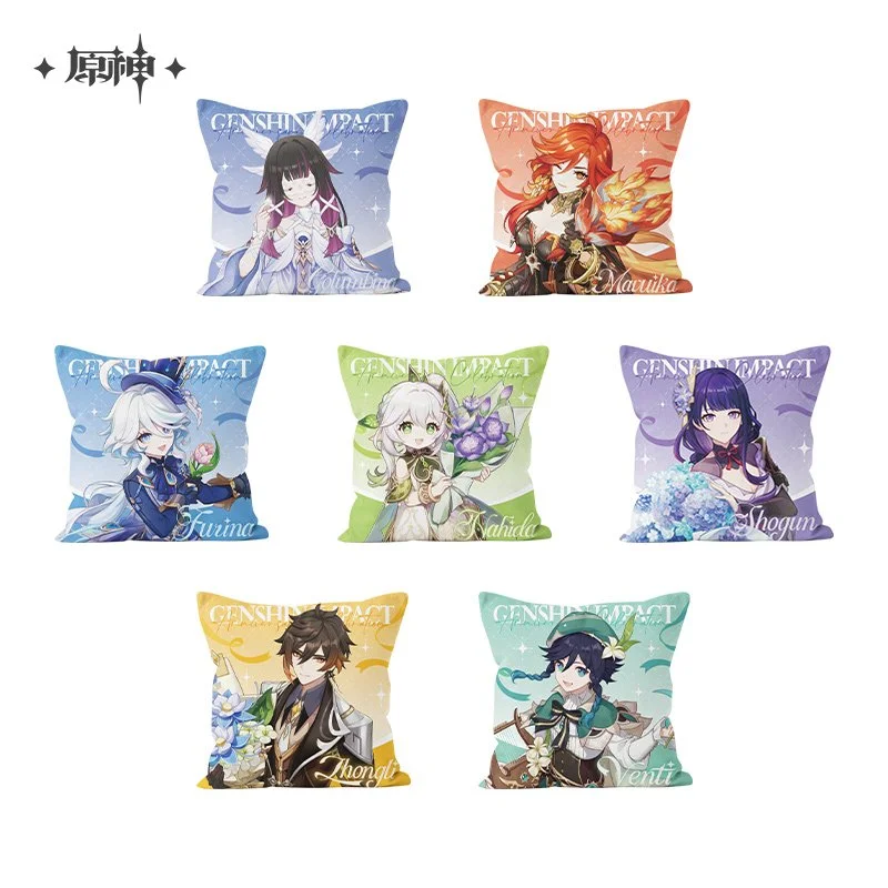 *Preorder* Genshin Impact Fifth Anniversary Celebration Series Pillow Cover