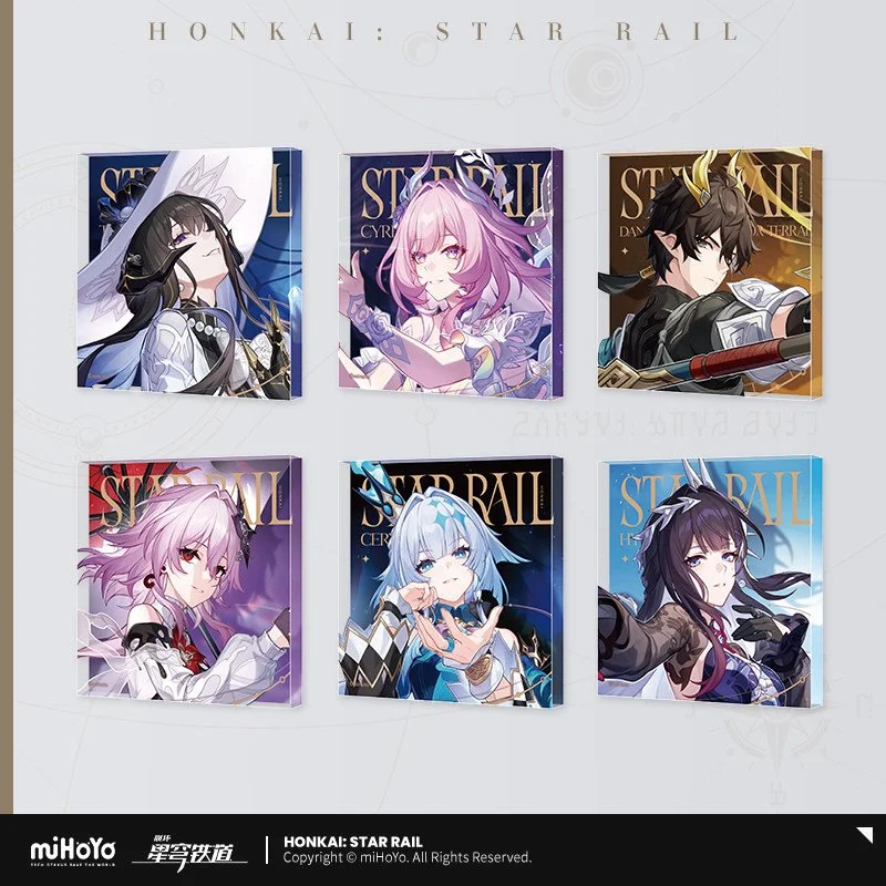 *Preorder* Honkai: Star Rail All Stars Invite Series Acrylic Display Block Vol 2.0