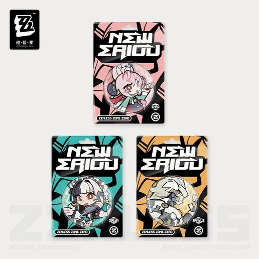 Zenless Zone Zero New Eridu Series Chibi Metal Pin: Krampus Compliance Authority