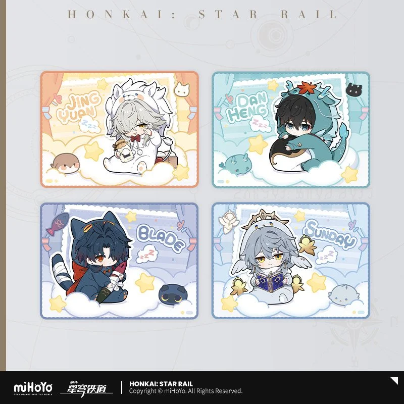 *Preorder* Honkai: Star Rail Boy's Dormitory Series Chibi Blanket