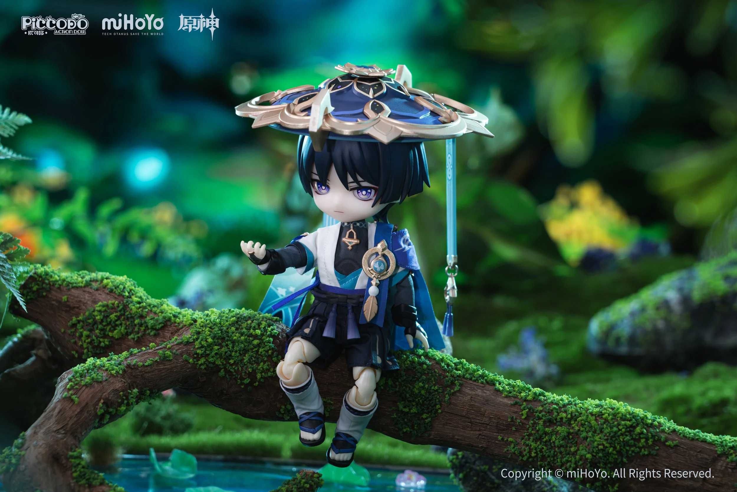 Preorder* Genshin Impact Wanderer Piccodo Action Doll Figure