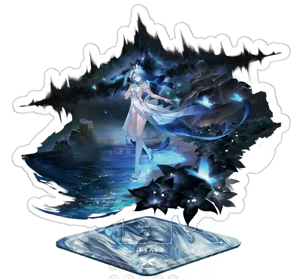 Wuthering Waves Resonator Themed Splash Art Acrylic Standee