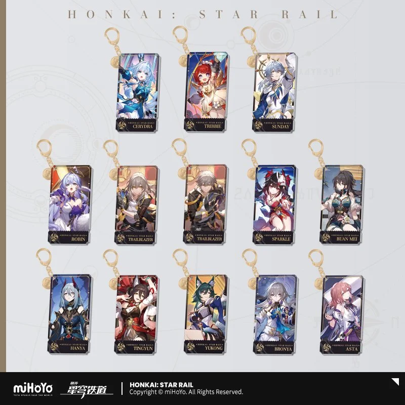 Honkai: Star Rail Official Art Series Acrylic Keychain: The Harmony