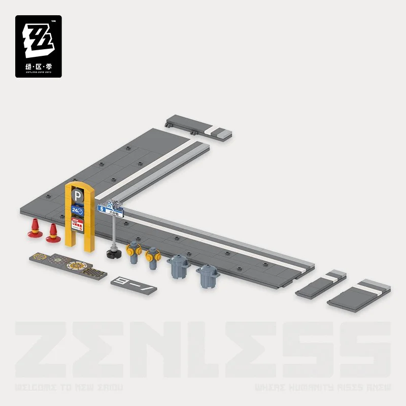 □L BUILD3点セット Preorder* Zenless Zone Zero Sixth Street Series Building