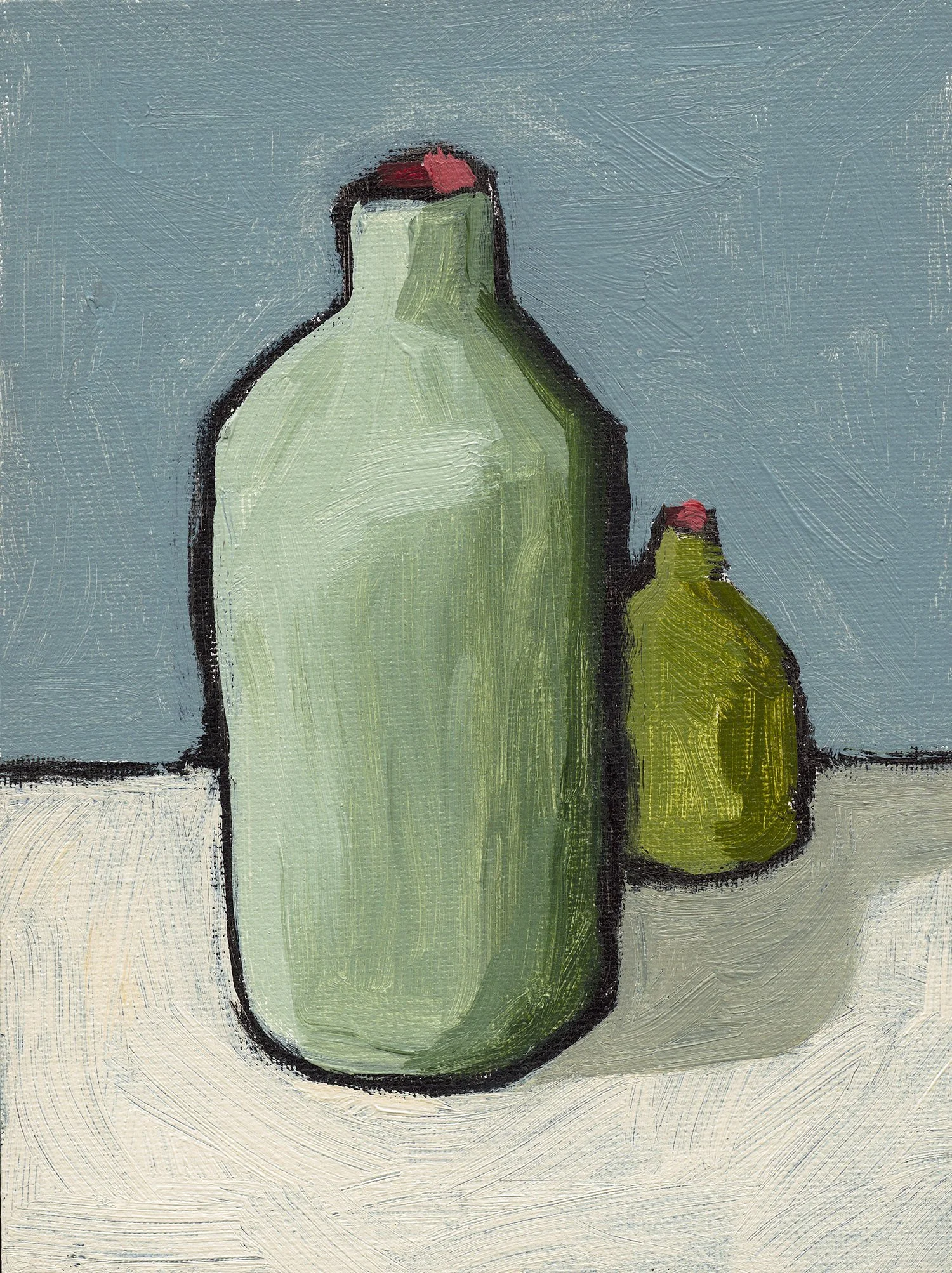 Acrylic on canvas, 22 × 27cm “Holding space”, a group exhibition at Block J Studio Gallery, Botany, NSW, 2021
