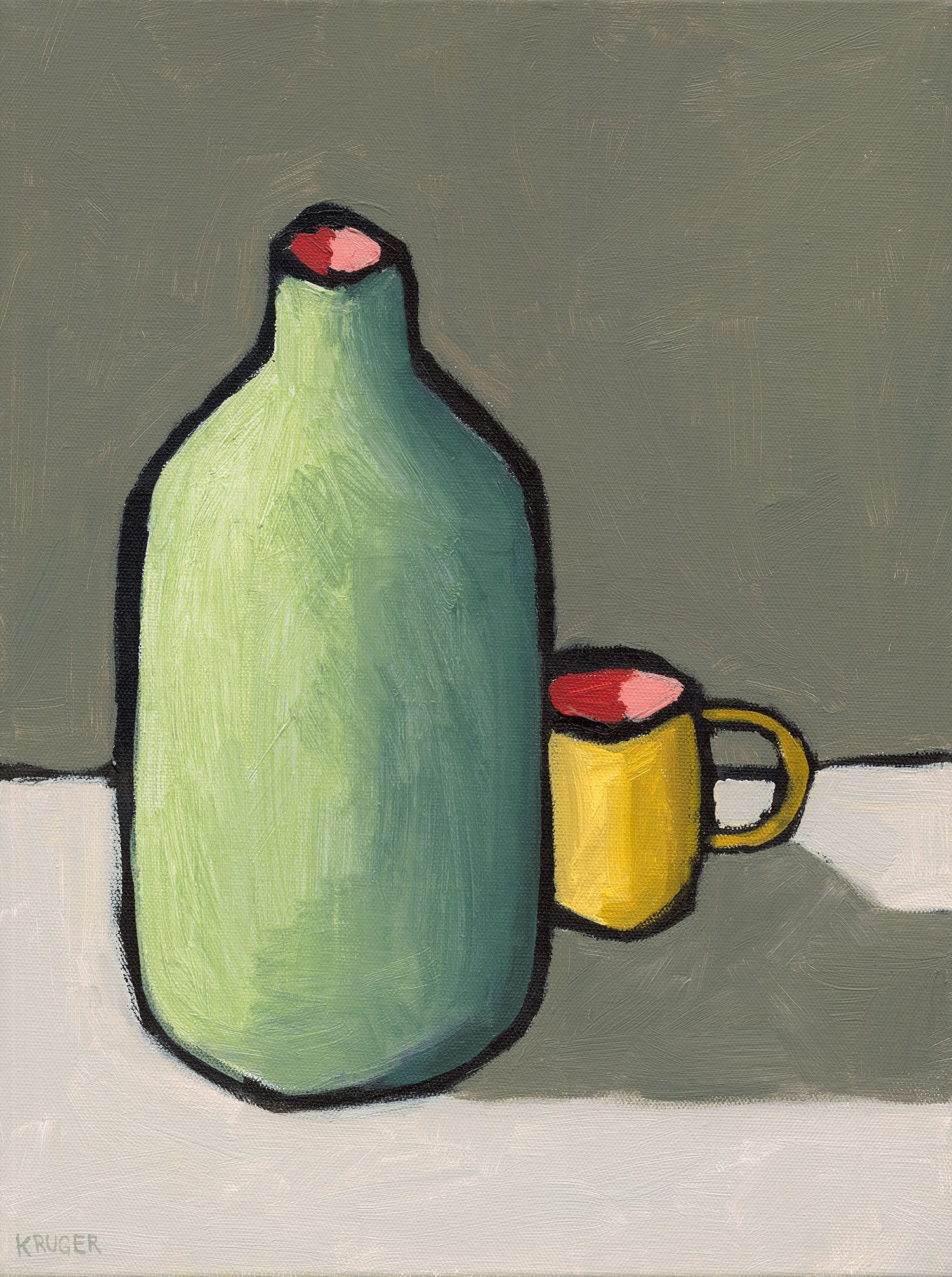 Acrylic on canvas, 32.5 x 42.5cmcm “Holding space”, a group exhibition at Block J Studio Gallery, Botany, NSW, 2021