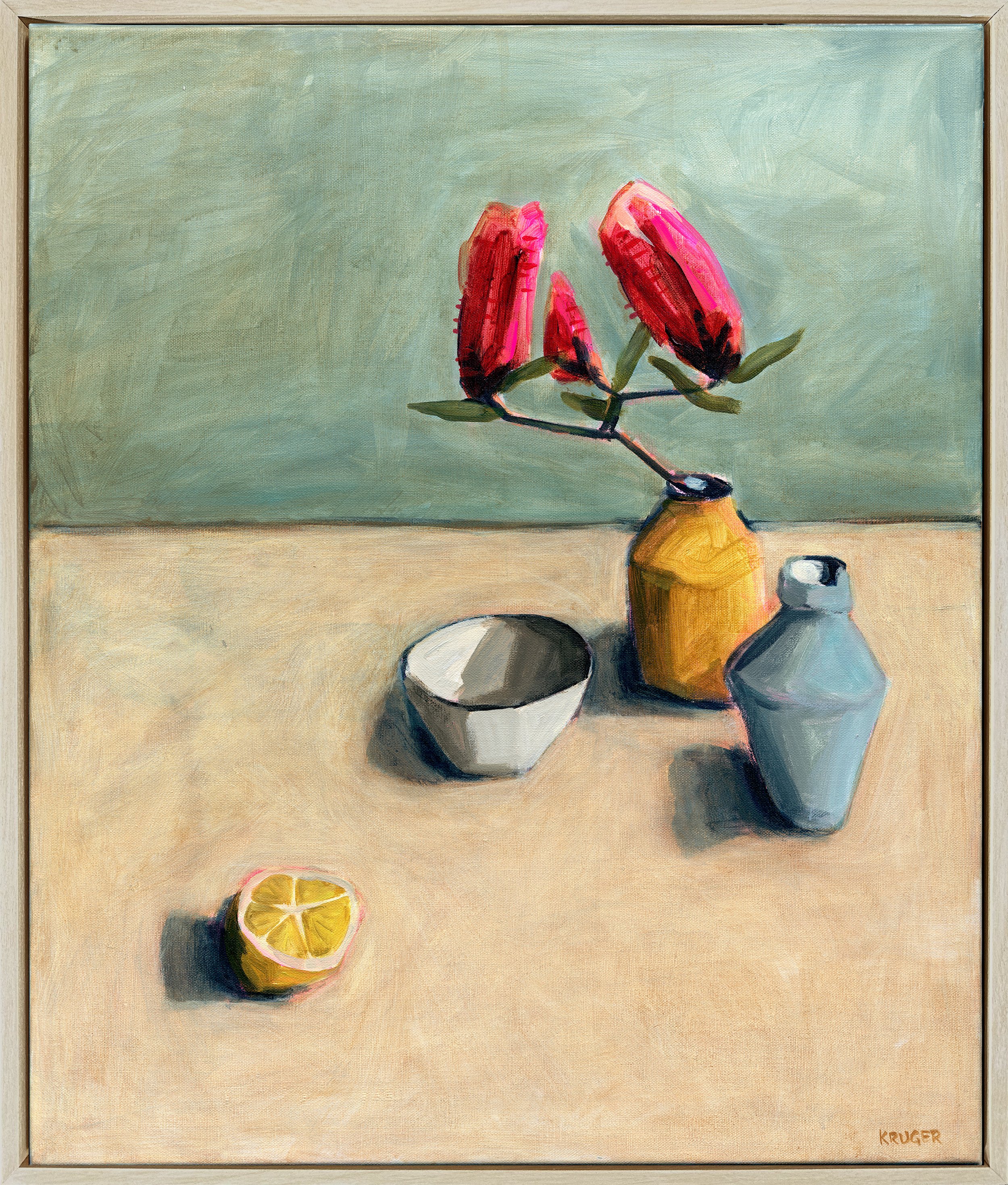 "Tablescape with lemon"