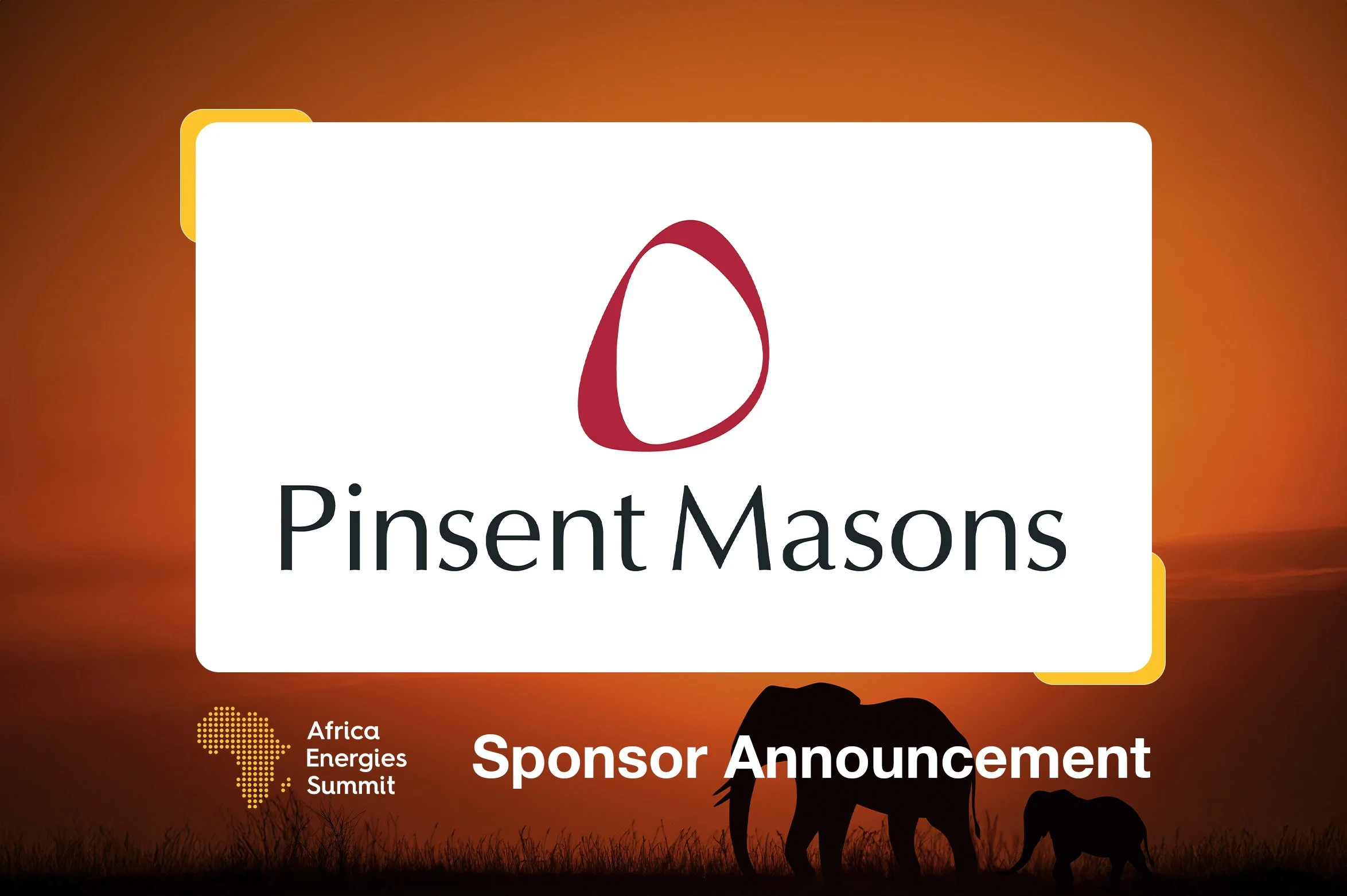 New to Africa Energies Summit - Contributing Sponsor, Pinsent Masons
