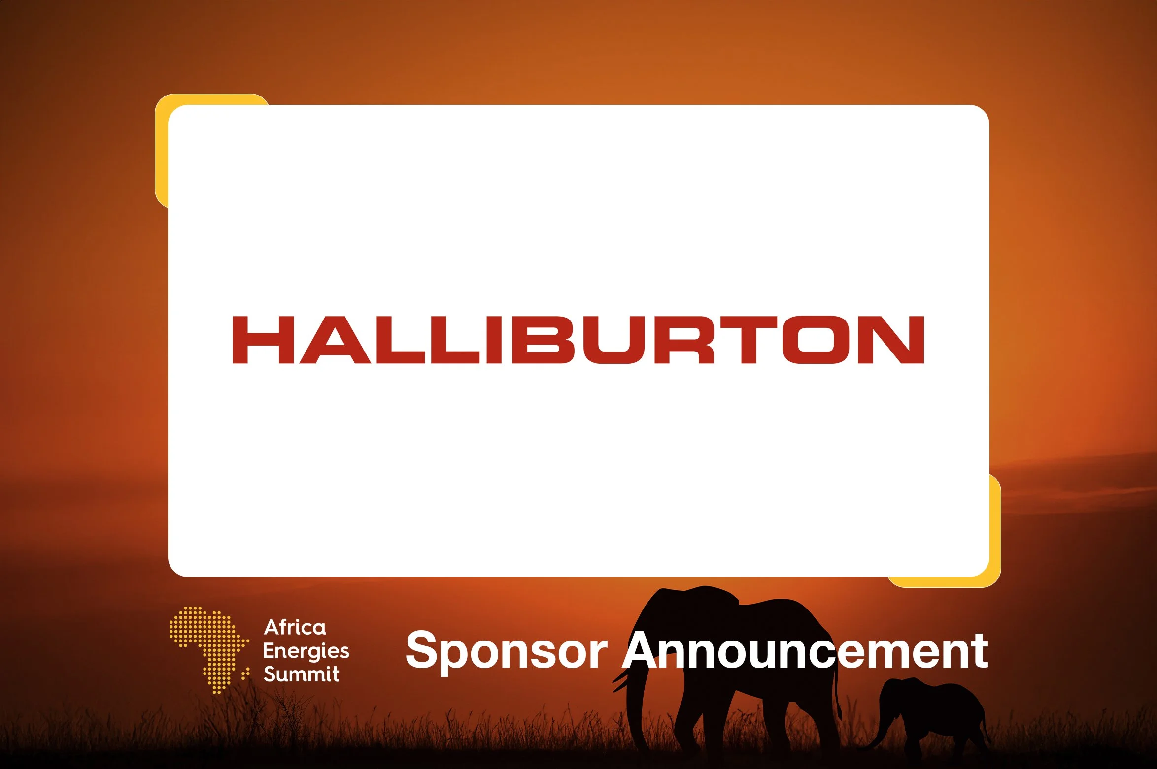 Halliburton Confirmed as Upstream Excellence Sponsor for Africa Energies Summit