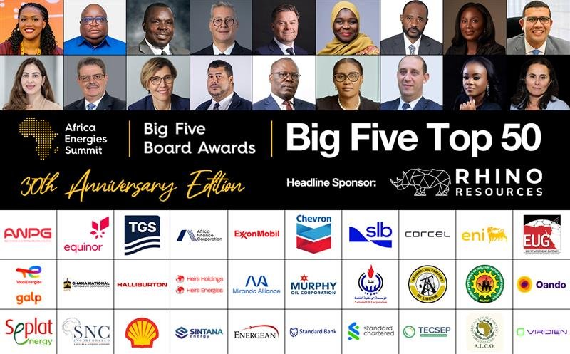 Big Five Top 50 – Africa’s Most Influential Leaders in Energy