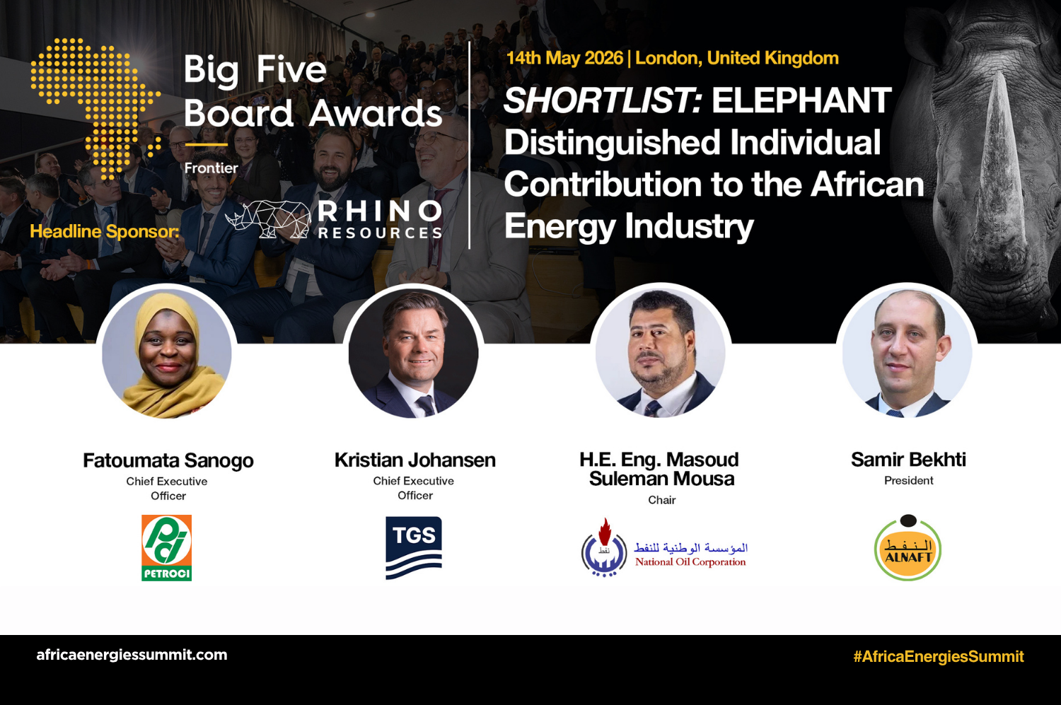 Big Five Board Awards Announces Elephant Category Finalists for 30th Anniversary Edition