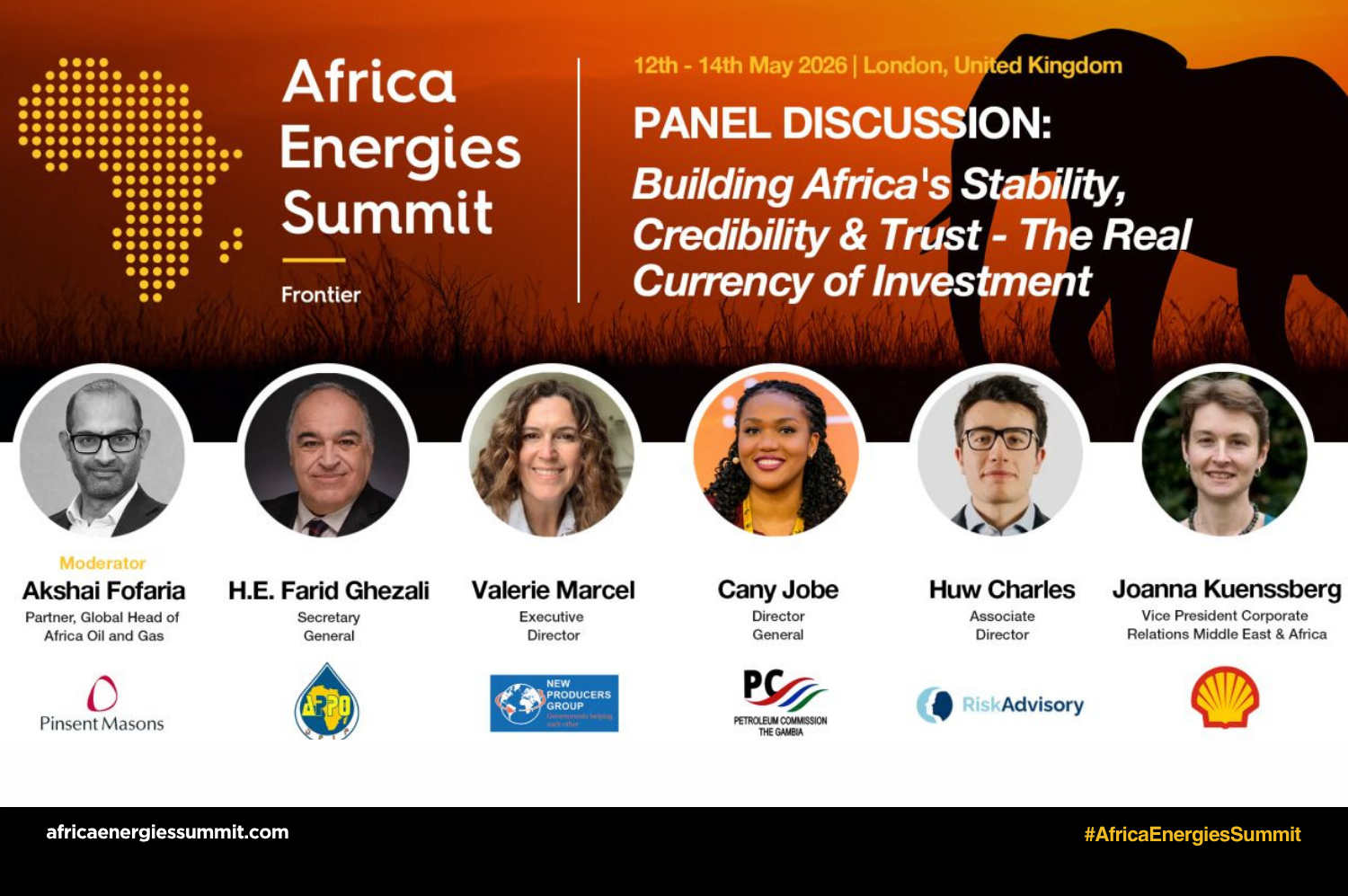 Africa Energies Summit Panel to Explore Stability, Credibility and Trust in Upstream Investment